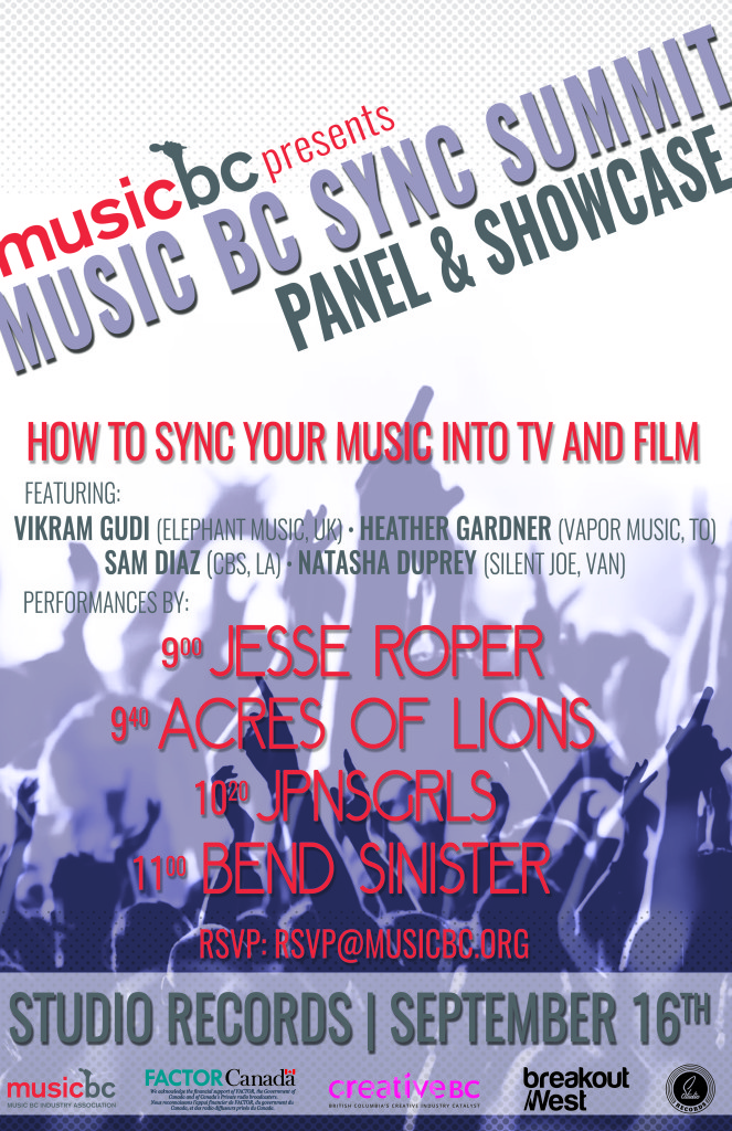 Music BC Sync Summit