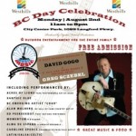 Free BC Day Concert!