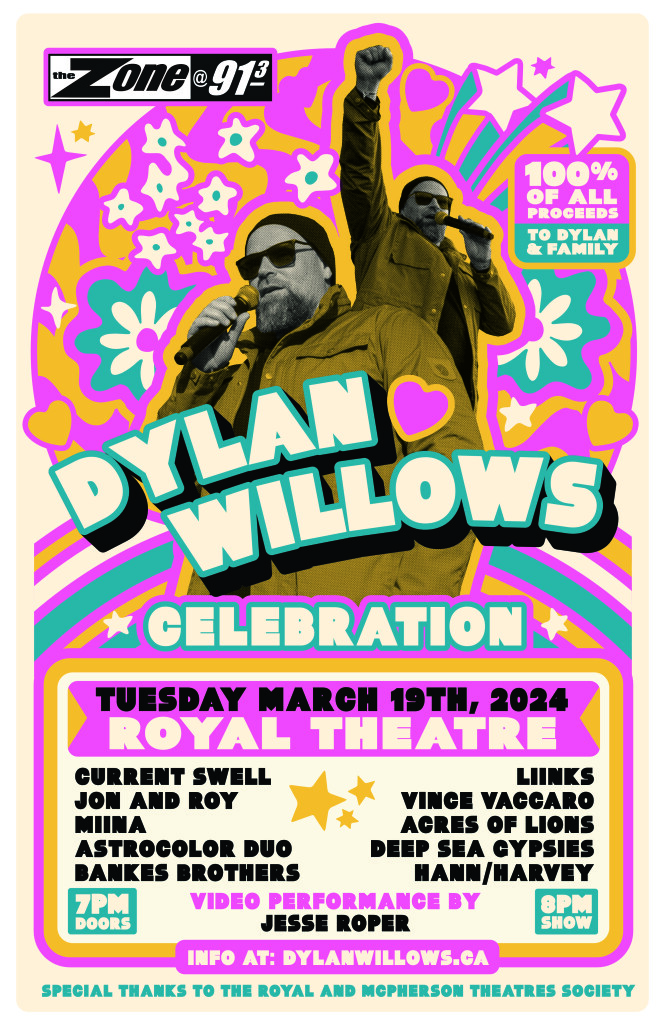 Dylan Willows Celebration Poster